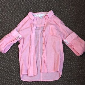 Light Pink Button Down